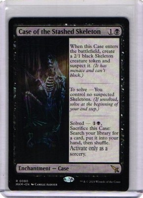 Magic the Gathering Case of the Stashed Skeleton Murders at Karlov Manor MTG