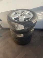 4x VW alloy wheels and tyres / silver