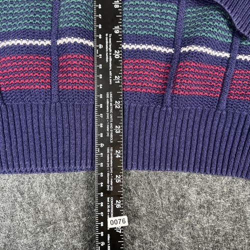 Vintage Lord Jeff Sweater Mens Medium 100% Fine Cotton Rich Grandpa Made In USA - Picture 3 of 6