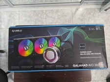 Lian Li GALAHAD AIO 360 RGB CPU Cooler - Black - For Parts only
