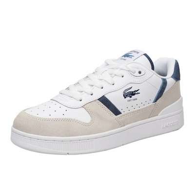 Lacoste T Clip Set - Sneaker Wildleder weiß - Größe 40 [6,5 US 25cm] Schuhe