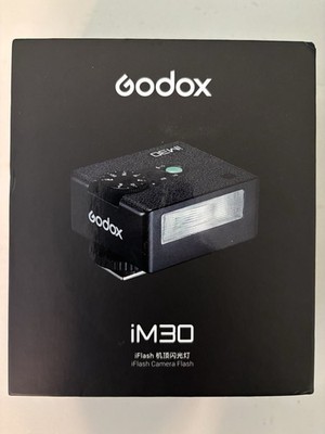 US Godox iM30 Mini Pocket Flash Light Speedlite for Canon Fuji Nikon Sony Camera