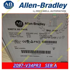 AB 2097-V34PR3 Kinetix 300 Servo Driver Brand New Factory Sealed 2097V34PR3