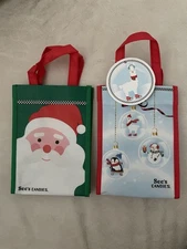 See's Candies 2 pcs rare Christmas gift Tote Bags