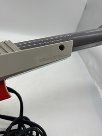 Vintage 1985 Nintendo NES Zapper Gun NES-005 OEM Gray Tested!