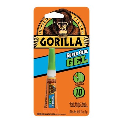 Super Glue Gel Strong Quick Setting Adhesive 3g Tube for Crafts Repair