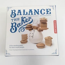 Balance the Baker Montessori Kids Stacking Game Complete Kikkerland Design