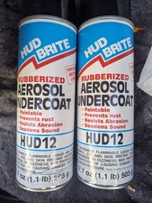 Hud 12 Rubberized Aerosol Undercoat 2 Cans