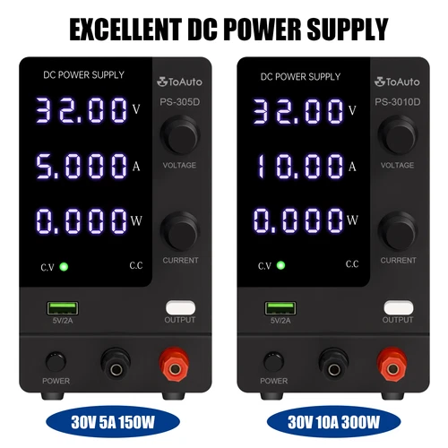 Adjustable DC Bench Power Supply 30V 5A/6A/10A LED Precision Lab Variable UK - Picture 9 of 24