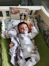 Joseph Awake Reborn Newborn Baby Doll Painted. Brand New Comes with COA. In Box