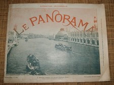 Le Panorama Exposition Universelle 1900 L Baschet Paris