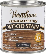 Varathane 262026 Premium Fast Dry Wood Stain, Half Pint, Gunstock