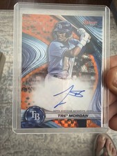2024 Bowman's Best Orange X-factor Refractor /25 Tre' Morgan #B24-TM Auto 🔥📈
