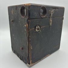 Antique Conley Camera Company Kewpie No. 3A Box Camera Vintage Wood
