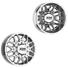 20x8.25 Xm Off-road Xm-900 Chrome Forddodge Dually Wheels 10x225 Set Of 6