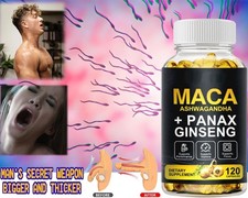 1 BEST-MALE ENLARGER THICKER LONGER BIGGER 4" GROWTH ENLARGEMENT 120 CAPSULES