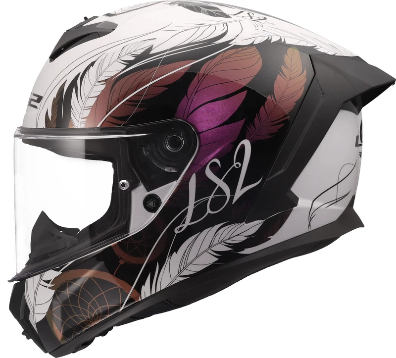 LS2 FF820 Rapid Iii Boho White Pink, photo 2 of 10