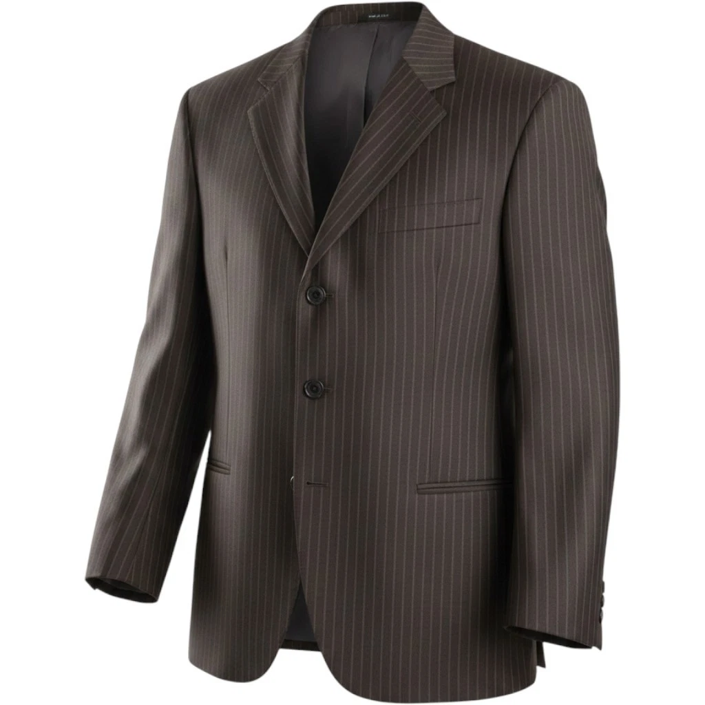 Armani Collezioni Black Striped Suits & Blazers for Men for sale
