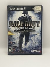 Call of Duty World at War Final Fronts  PlayStation 2 - CIB