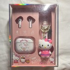Hello Kitty TWS-A6 Pink/White Bluetooth Earbuds Mic IPX4 Keychain — photo 5