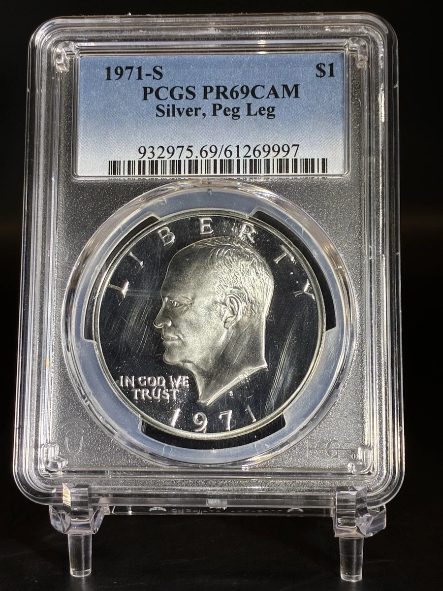 PR 69 Graded 1971 Eisenhower Dollars (1971-1978) for sale | eBay