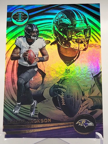 2023 PANINI ILLUSIONS LAMAR JACKSON HOBBY BOX BASE CARD RAVENS NFL donruss topps
