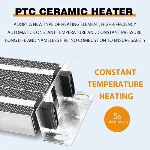 600W Electric Car Heater 2 Hole 12V DC Heating Fan Defogger Defroster Demister - Picture 6 of 14