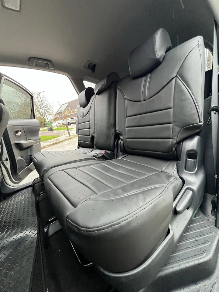 Prius Plus (Imported) / Prius Alpha 7 Seater Leather Seat Covers - Image 2 of 4