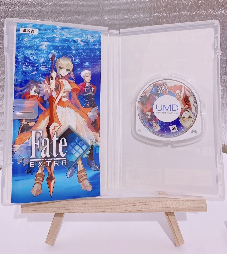 Lot 2 Fate / Extra & CCC Set PSP Japanese version Tested Japan