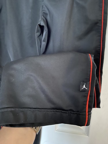 Air Jordan Boys Track Activewear Pants Size L Straight Red Logo - Picture 4 of 5