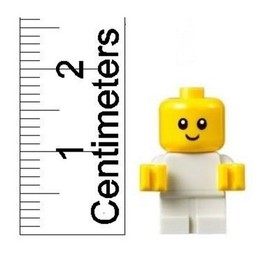LEGO MINIFIGURE BABY & BOTTLE  ~ Minifig Infant City Town Figure 60134   NEW