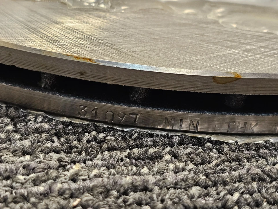 BR31097 Vented Rear Brake Rotor YH141657 For Nissan 300ZX 1990-1996 - Image 4 of 4