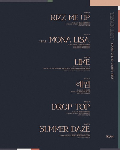 K-POP SOOJIN 2º EP Álbum RIZZ POCA Ver. Tarjeta QR + tarjeta fotográfica 2ea + pegatina 2ea + regalo - Imagen 3 de 14