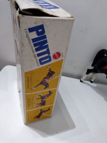 Raro Pinto Cavallo articolato Big Jim Mattel con sella e scatola anni 70 - Foto 13 di 14