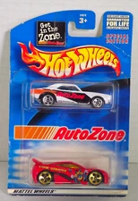 2002 AutoZone Hot Wheels 2 Pack Camaro and Seared Tuner Time Wizard 1/64 RARE