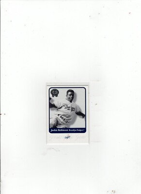 2001 Jackie Robinson Fleer Greats Of The Game #32 Free Shipping (A-2067)