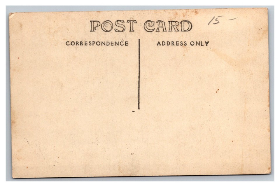 Postcard RPPC McKenzie County North Dakota River Boat with Steam