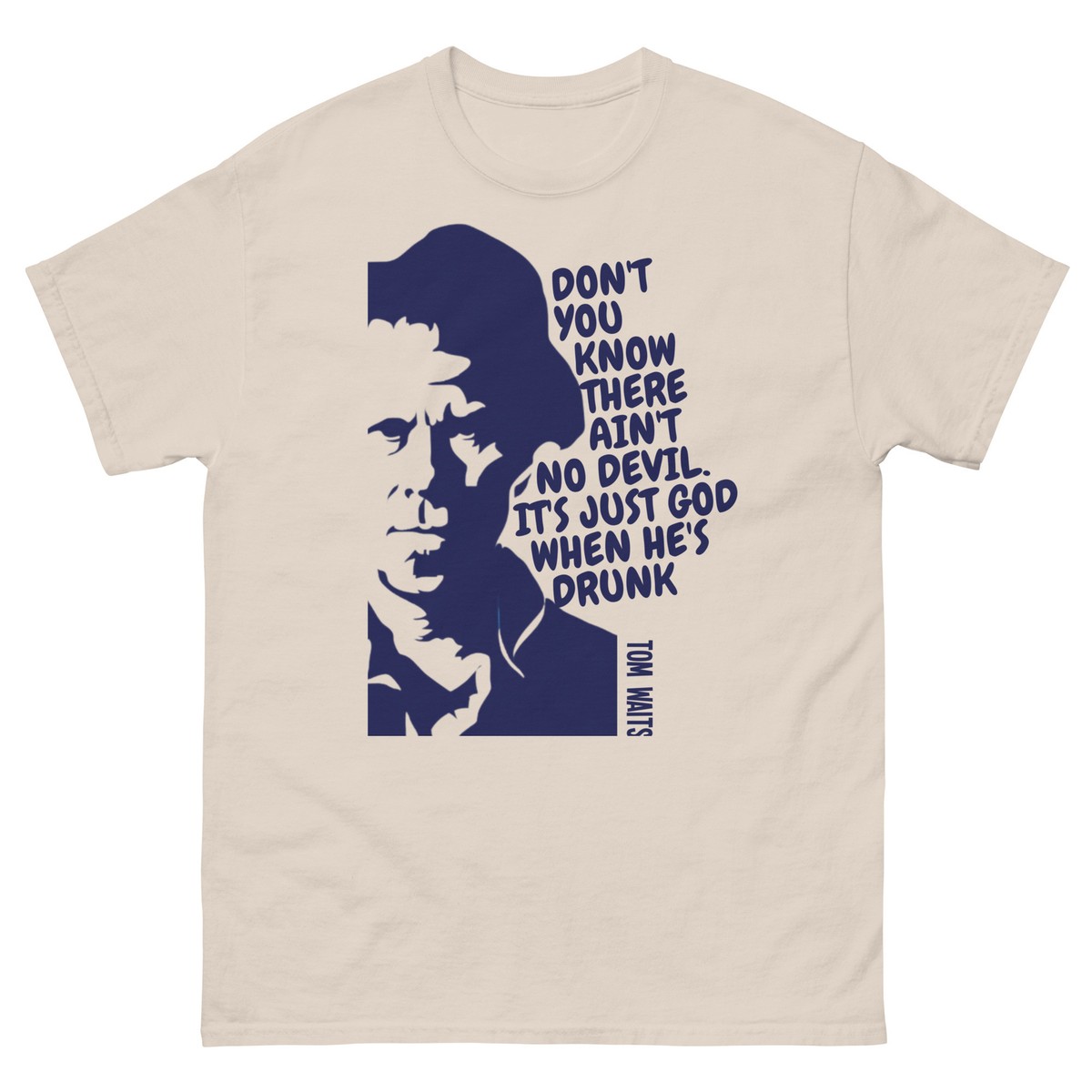 Tom Waits T-Shirt | Music Legend Tee | Vintage Style Retro Concert