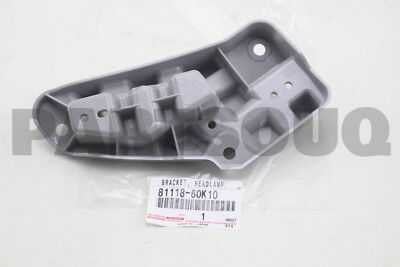 8111860K10 Genuine Toyota BRACKET HEADLAMP 81118-60K10 | eBay