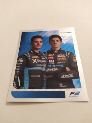 2021 TOPPS F1 OFFICIAL STICKERS CHROME NANNINI\DELEDDA n 231 NEW NEVER ATTACHED