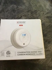 X-Sense SC01 Smoke & Carbon Monoxide Alarm/Detector LCD Diplay 10yr Battery
