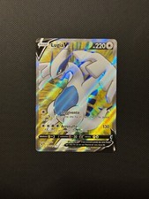 CARTA POKEMON LUGIA V 185/195 HOLO TEMPESTA ARGENTATA 2022 ITA NUOVA + BUSTINA