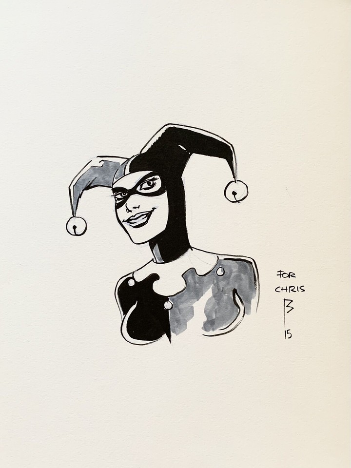 Harley Quinn - Fernando Blanco Original Art Comic Art