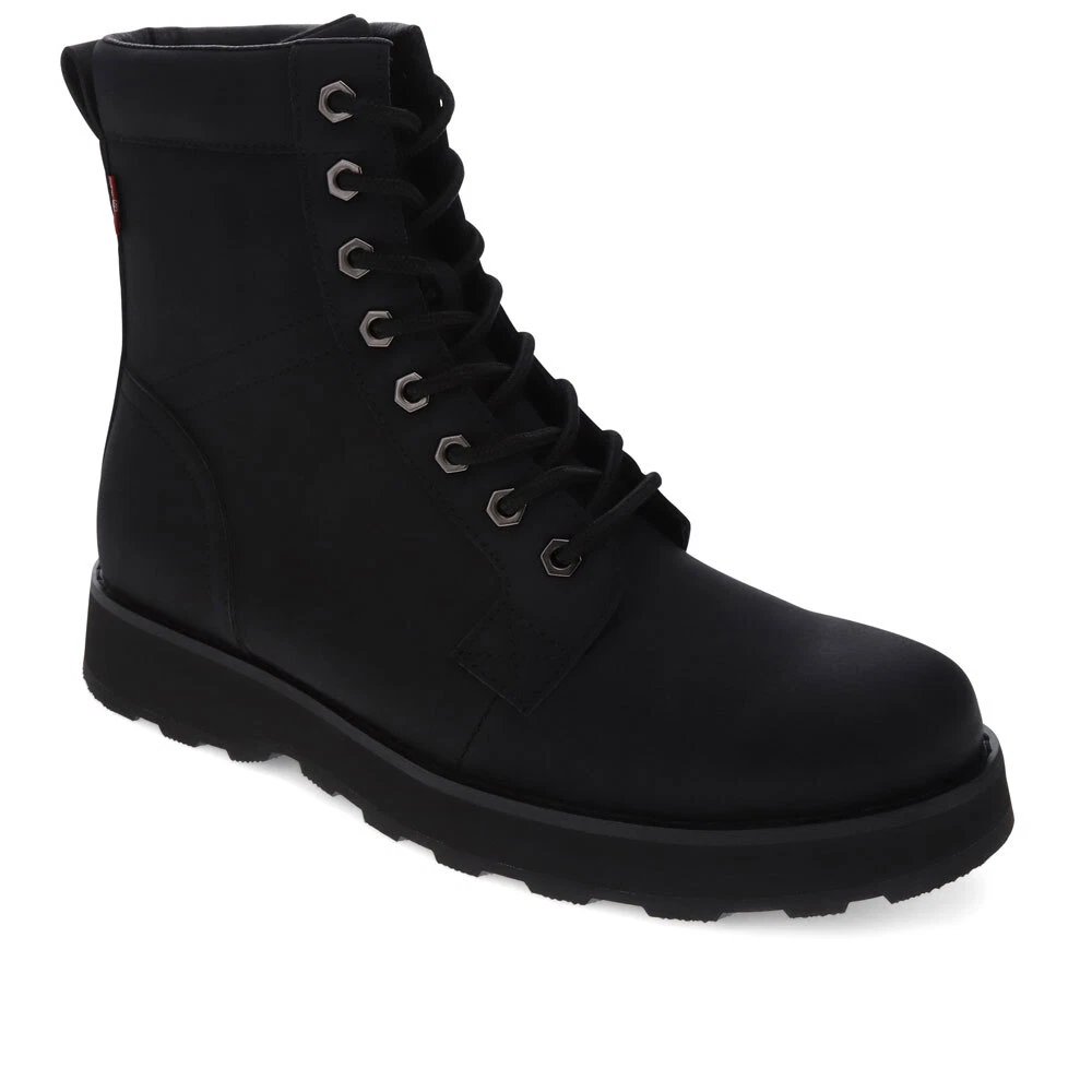 Levi s Mens Greyson UL Vegan Leather Lace Up Rugged Casual Boot