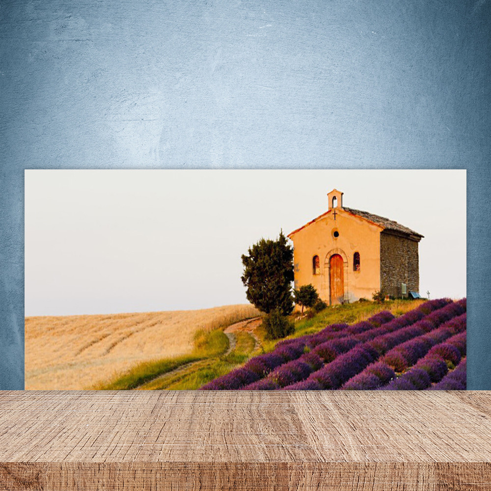 Crédence de cuisine en verre panneau paroi 100x50 paysage