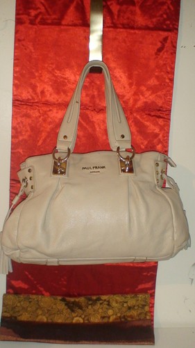 AUTH. PAUL FRANK RARE LTD. EDITION COUTURE LEATHER HANDBAG $475 RETAIL - Picture 5 of 12