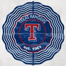 Texas Rangers 10" Wind Spinner