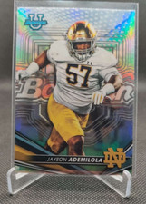 2022 Bowman's Best U #25 Jayson Ademilola  Refractor Notre Dame football card