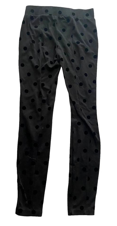 Calça Legging Feminina Jessica Simpson Bolinhas Tamanho Pequeno P Preta - Imagem 2 de 4