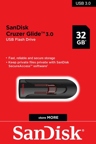 SanDisk Cruzer Glide USB 3.0 16GB 32GB 64GB 128GB 256GB Flash Drive Memory Lot - Picture 11 of 14